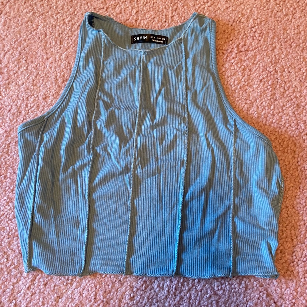 Blue Shein Top